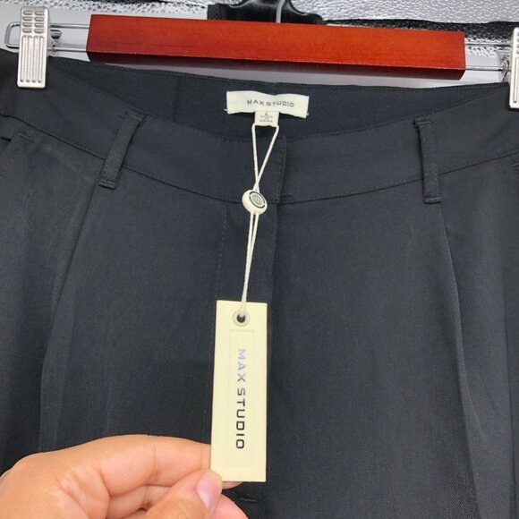 NWT Max Studio Black Trousers size L - Picture 8 of 14